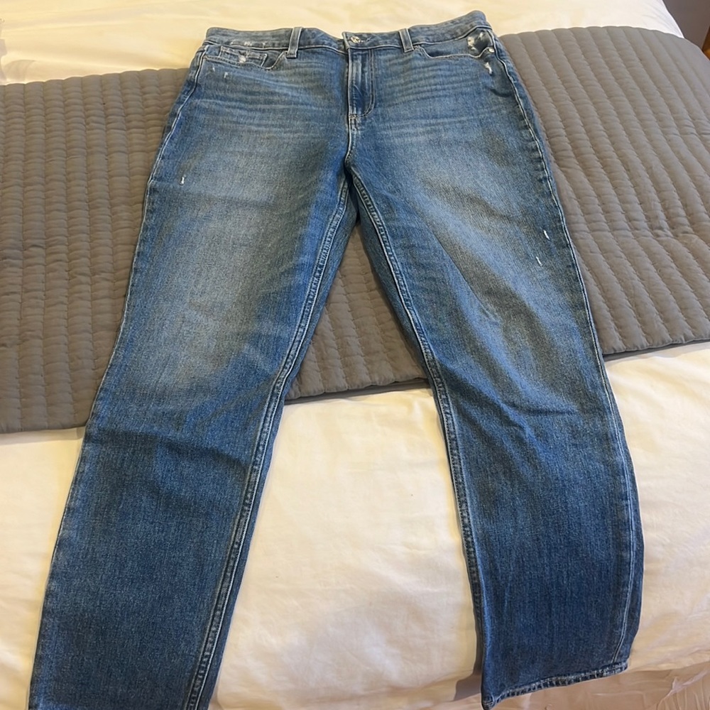 Paige light wash jeans